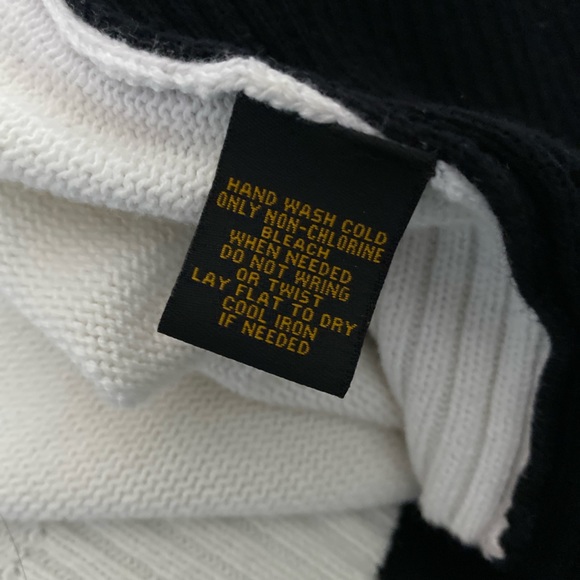 Authentic Lauren Ralph Lauren Black Label Knitted Full Zip Cardigan Sweater - Picture 9 of 10